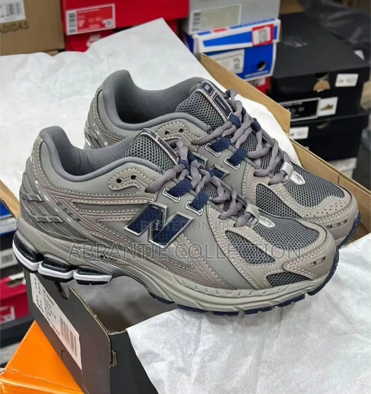 Authentic New Balance Grey 1906 Sneaker