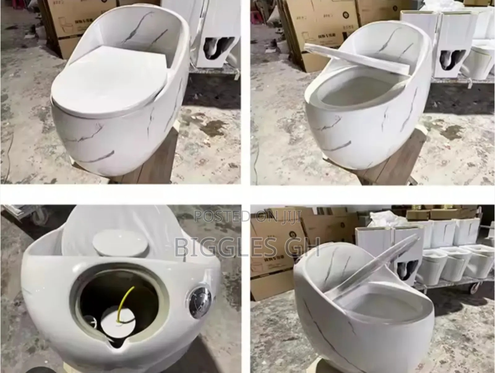 Egg Shaped Wc- Water Saving Wc