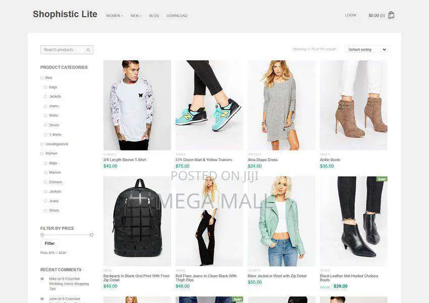 Professional E-commerce Store Web Design Service