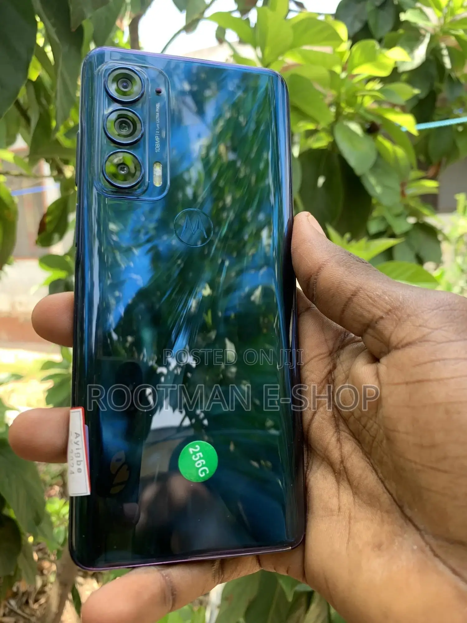 New Motorola Edge 5G UW (2021) 256 GB Blue