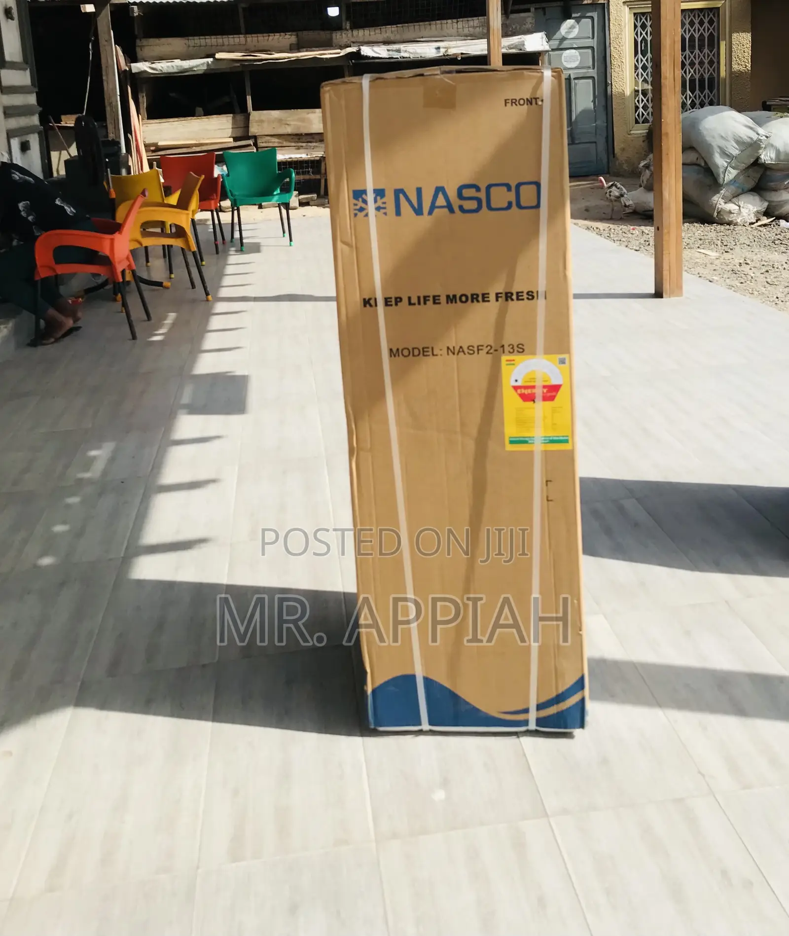 Unique Nasco Nasf2-13s Double Door Refrigerator(Silver).