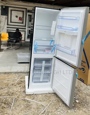 Good Quality Pearl Bottomfreezer Pf-433 Black 309l 2 Doors