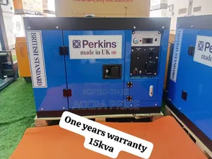 Unobtrusive 15kva Perkins Diesel Generator 15kva Genset
