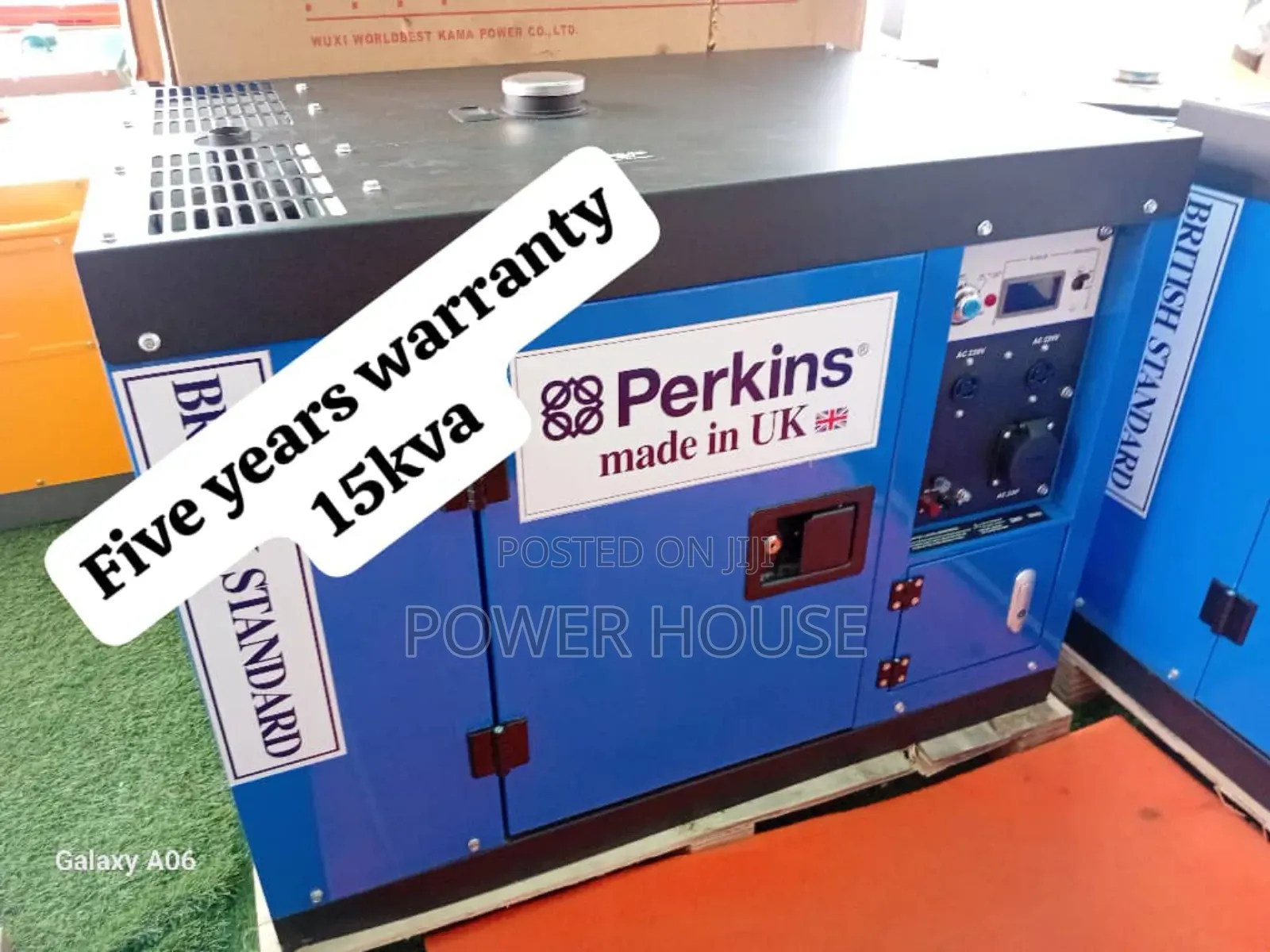 Perkins Low Downtime 16500watts Diesel