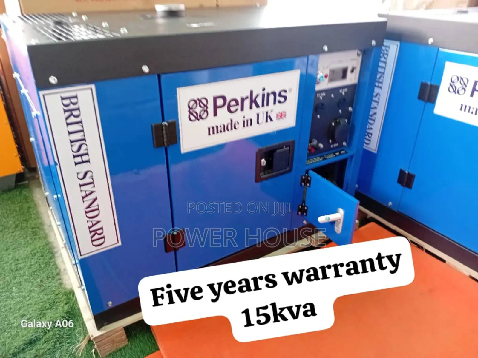 Effective Operation 15kva 16500watts Diesel Perkins