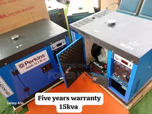 Simple Operation 15kva 16500watts Perkins Diesel