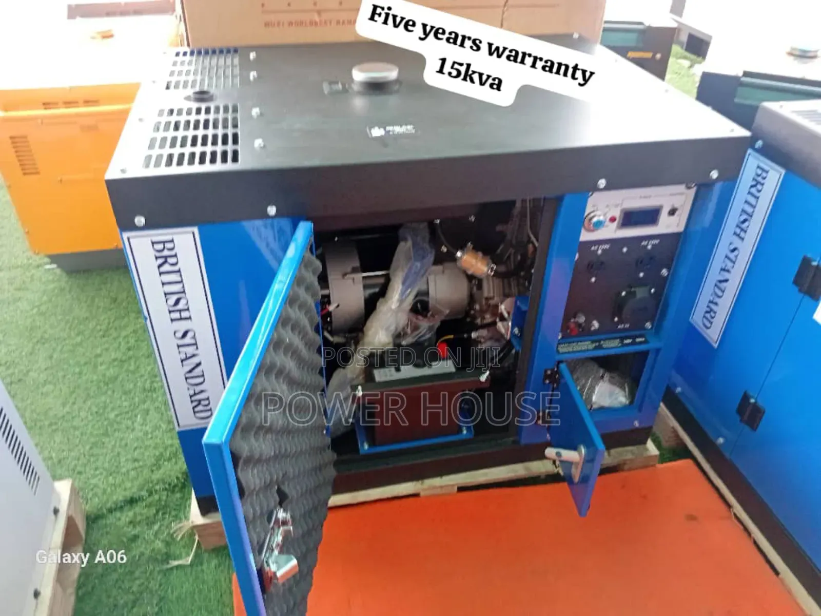 Efficient Fuel Consumption Perkins 15kva Generator