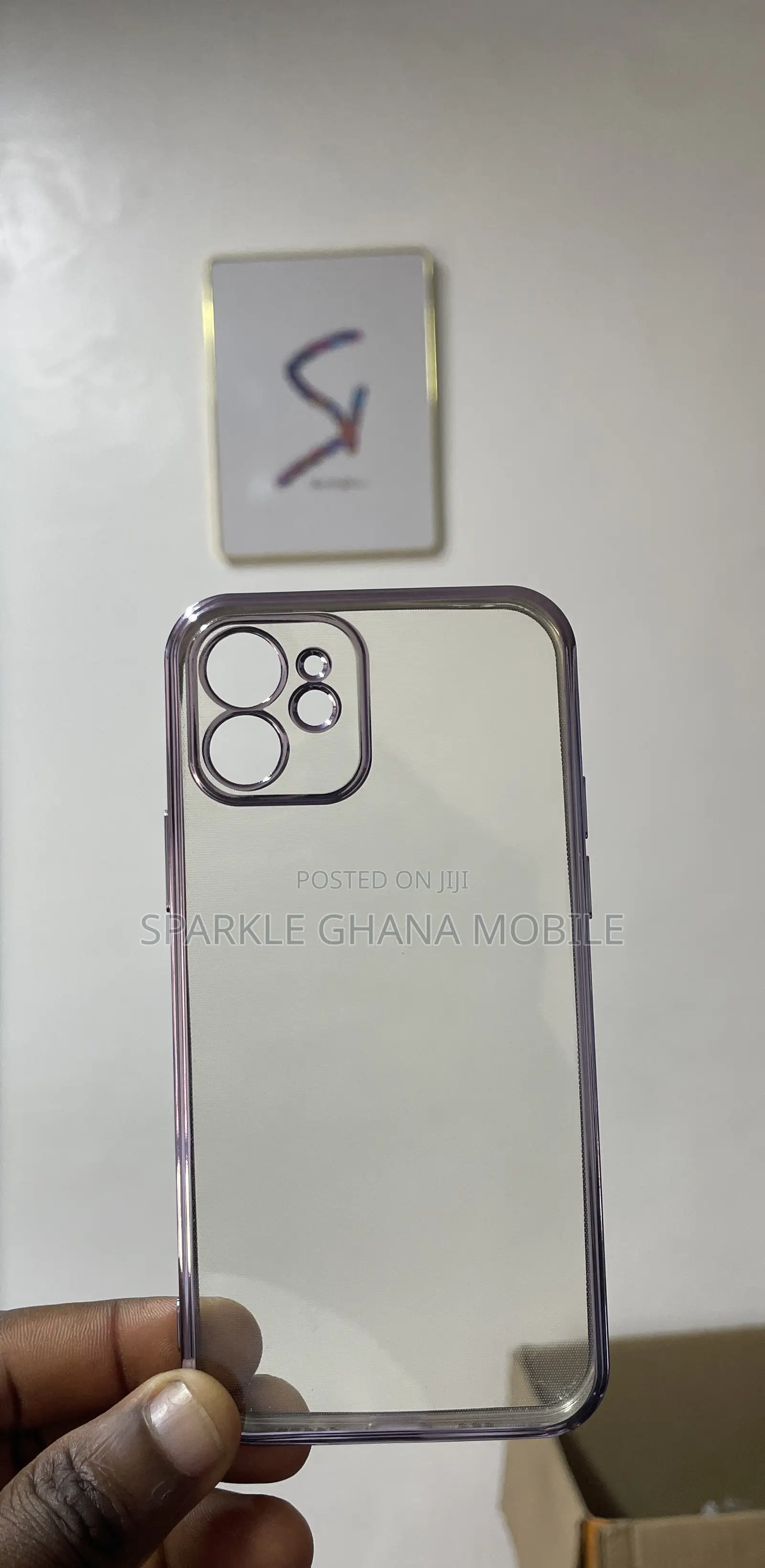 iPhone 12 Purple Tinted Case