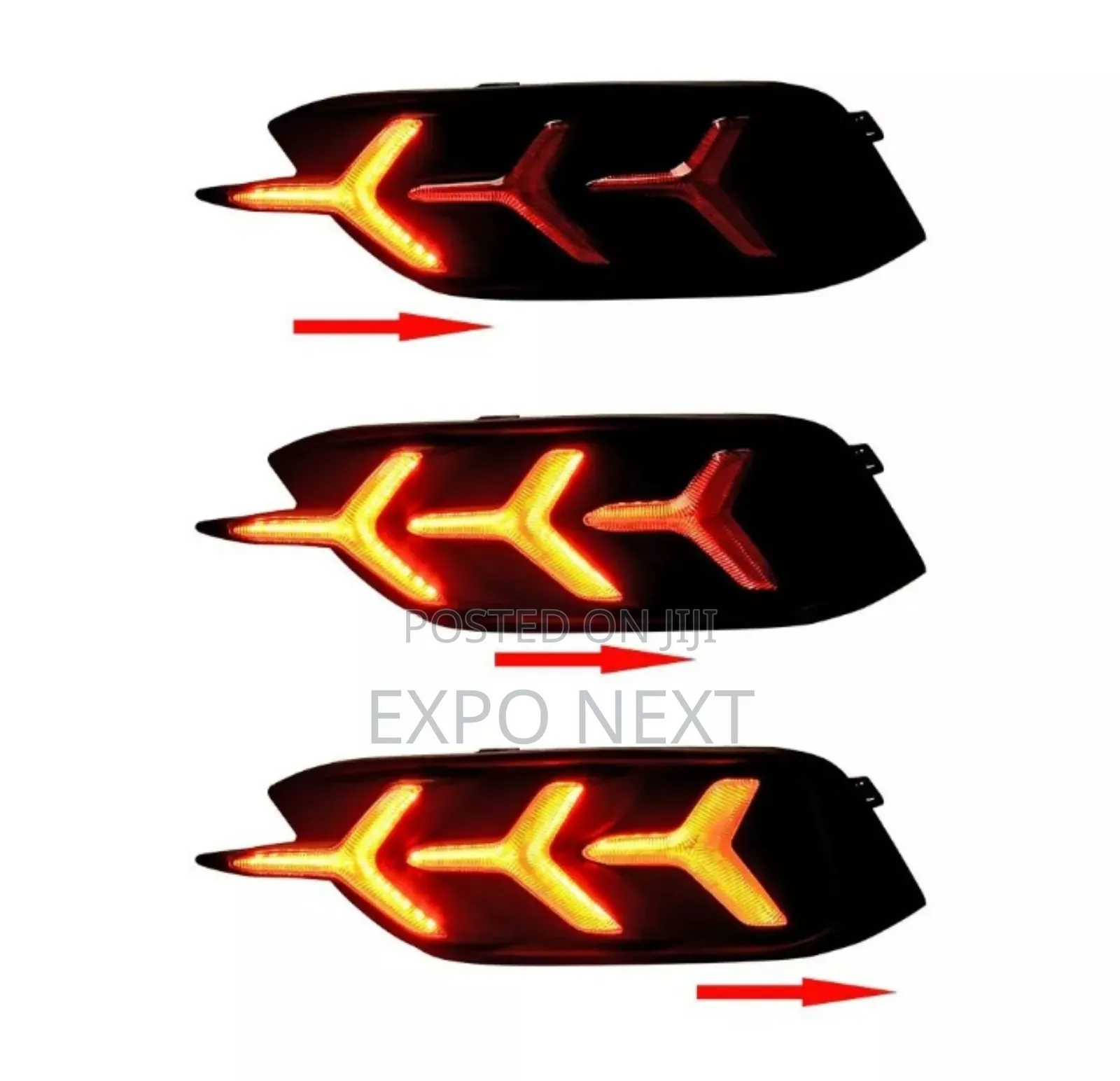 Honda Civic Led Reflector Bumper Brake Light All Year Model