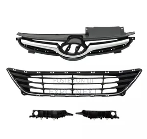Front Grilles Bumper Brackets Set For Hyundai Elantra