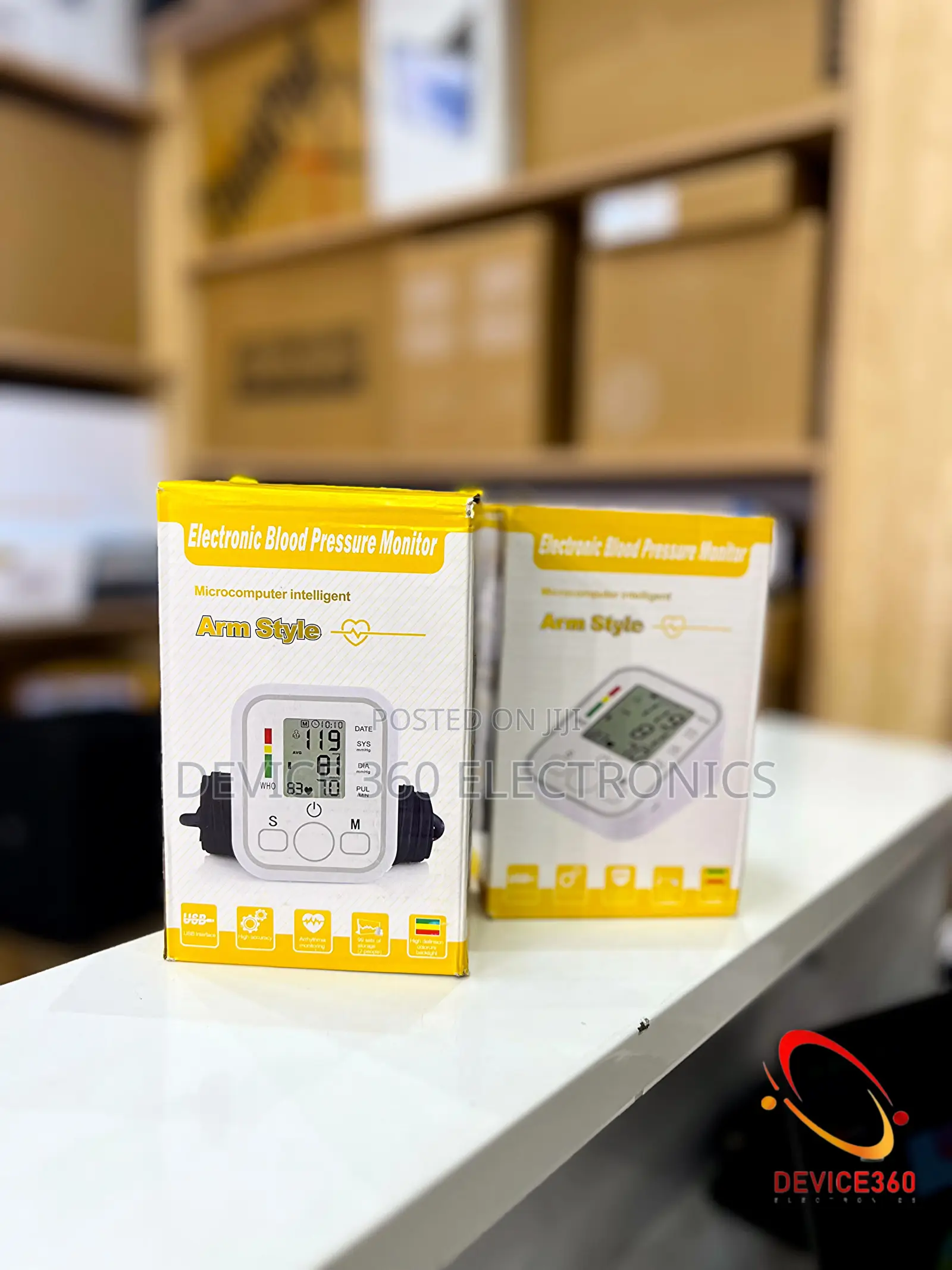 Electronic Blood Pressure Monitor