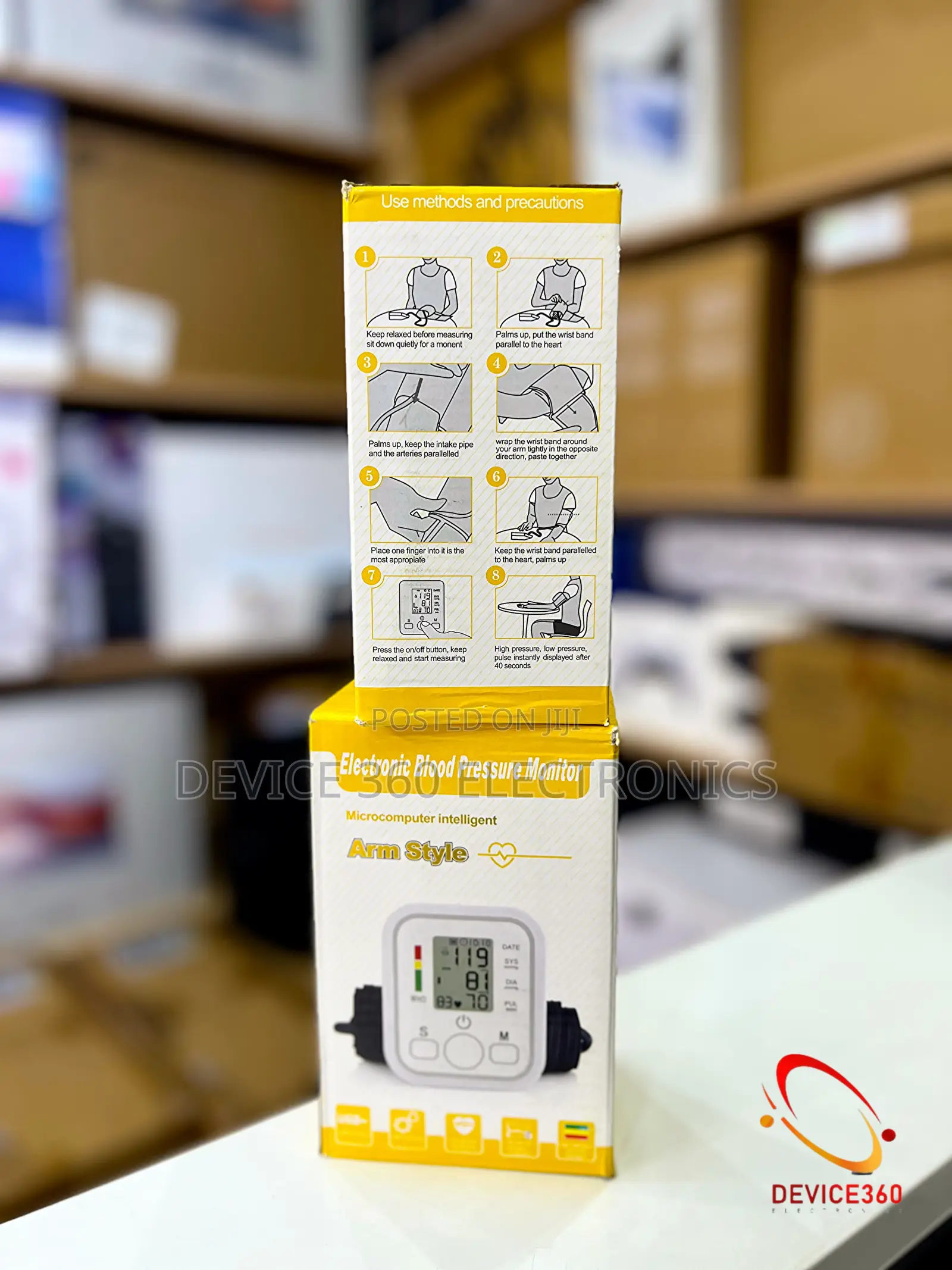 Electronic Blood Pressure Monitor
