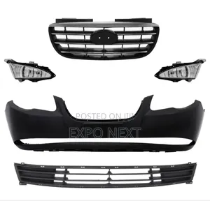 Front Bumper, Grille, Fog Light Covers For Hyundai Elantra 2007-2010