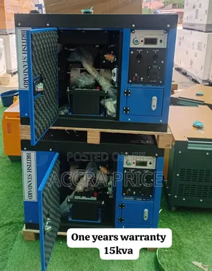 Safety Shutdown Perkins Diesel Generator Uk Made 15kva 13kw