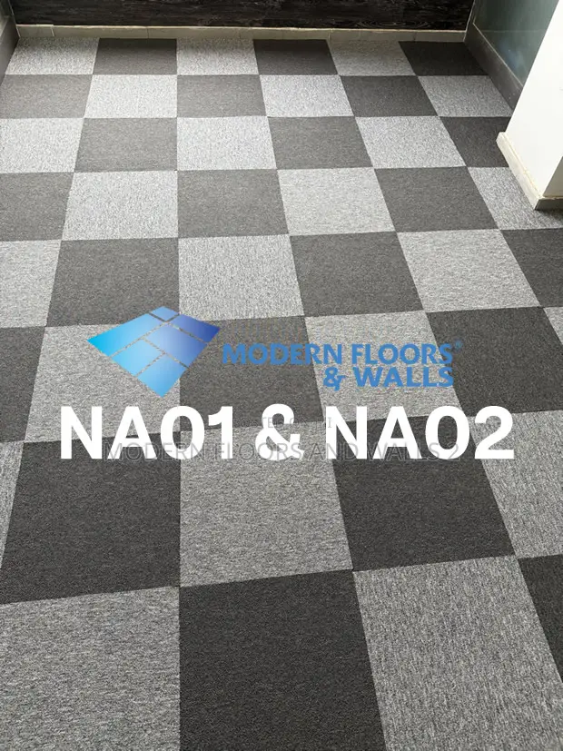 Grey Carpet Tiles by Modern Floors and Walls