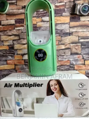 Desk Air Multiplier Diffuser and Fan