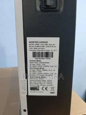 3200va 3000w 24v 80a MPPT Hybrid Solar Inverter