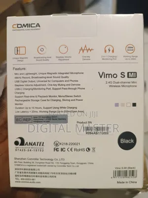 Comica Vimo S-Mi Mini Wireless Microphone for iPhones
