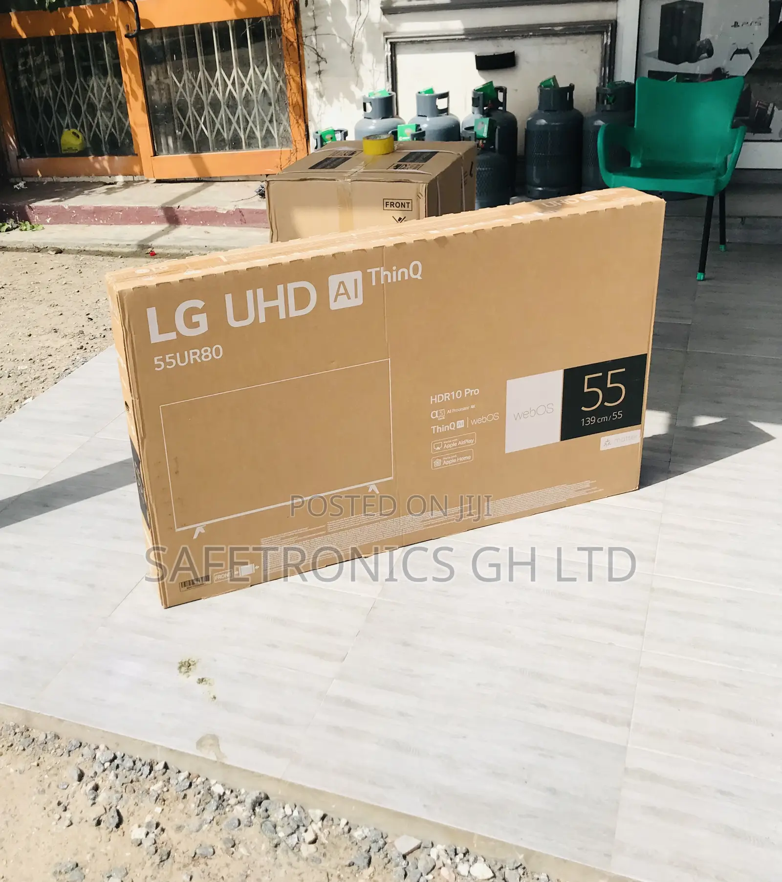 Shop Led Smart 55 Inch Crystal Android Lg Ur80 Tv