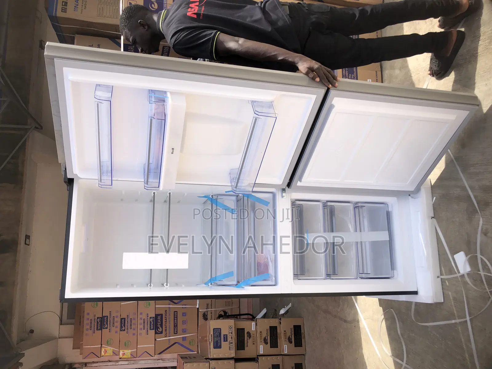 Quality Pearl Mirror Bottom Freezer 309 Liters Available