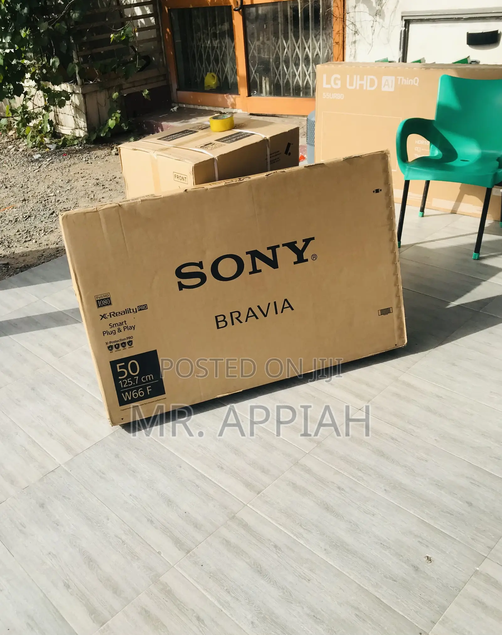 Get Premium Sony 50w660f 50” Android Television.