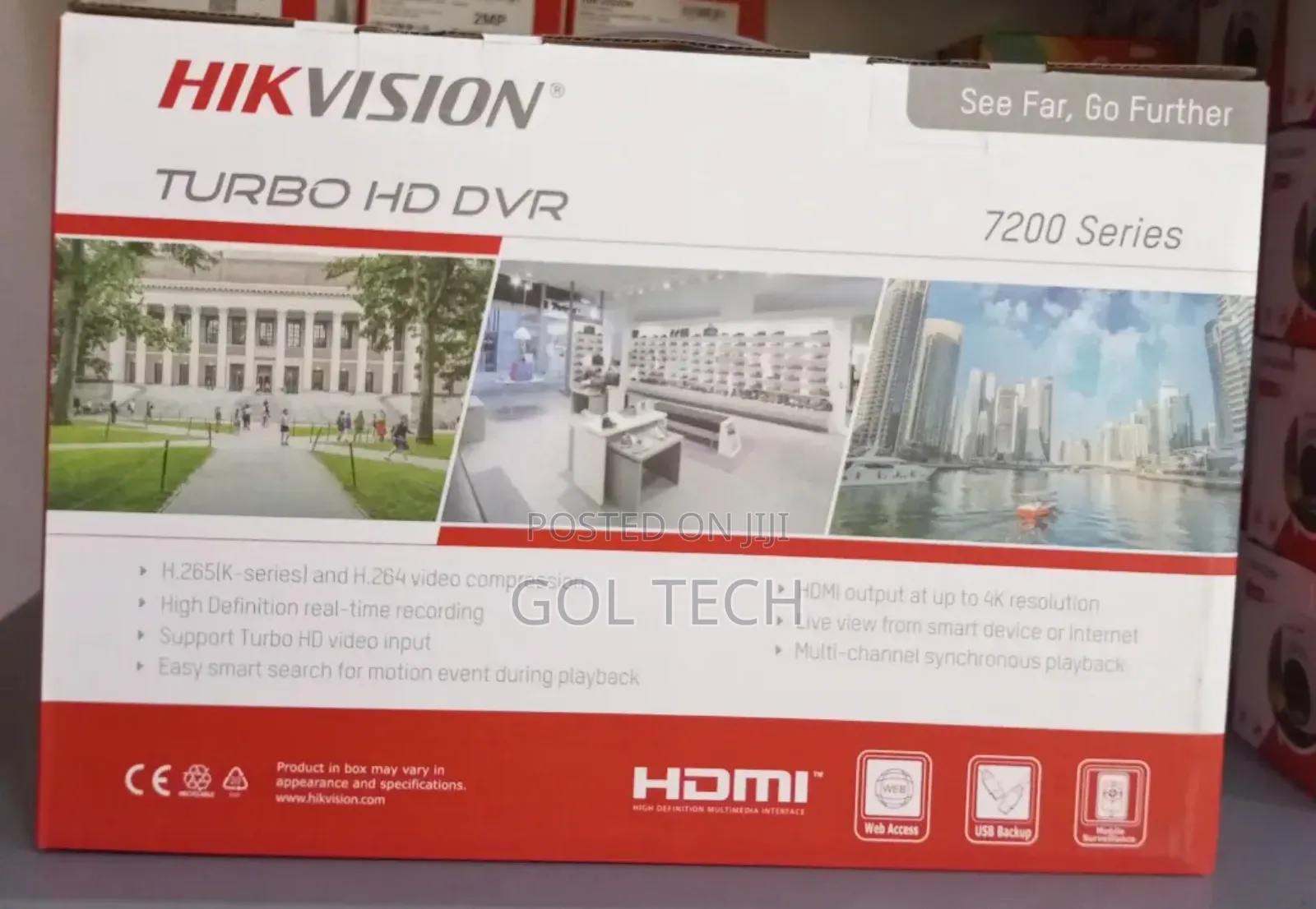 Hikvision DVR 8ch 2mp With Audio Ds7208hghi-M1
