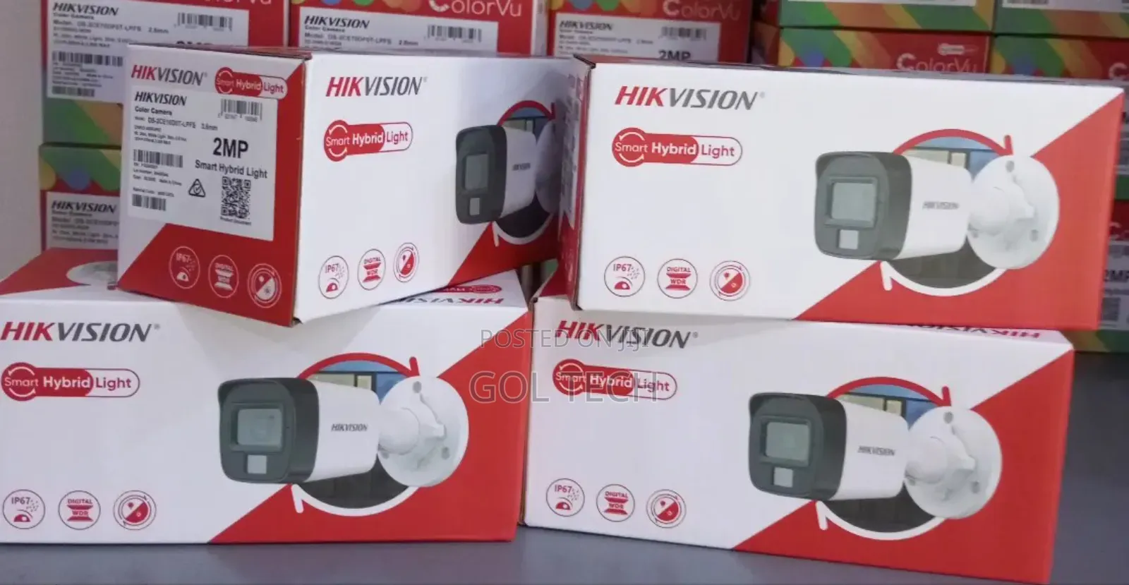 Hikvision 2mp Smart Hybrid Camera 2mp Full Color Audio