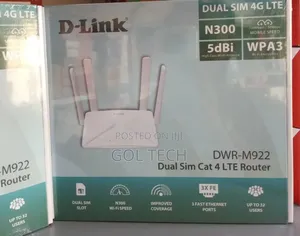 4g Universal Router Dlink Dual Sim Router DWR-M922