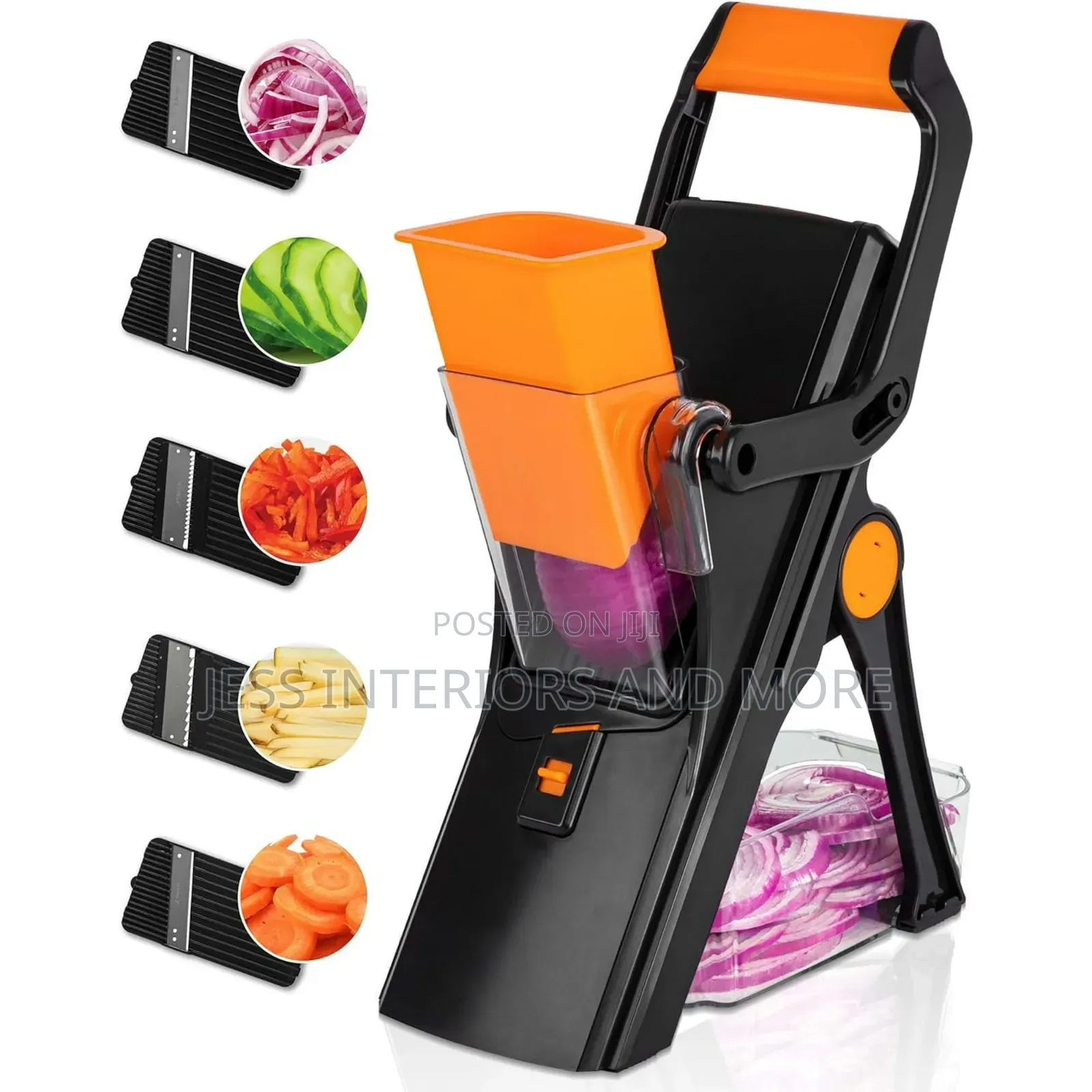 Multifunctional Vegetable Cutter 5 In1
