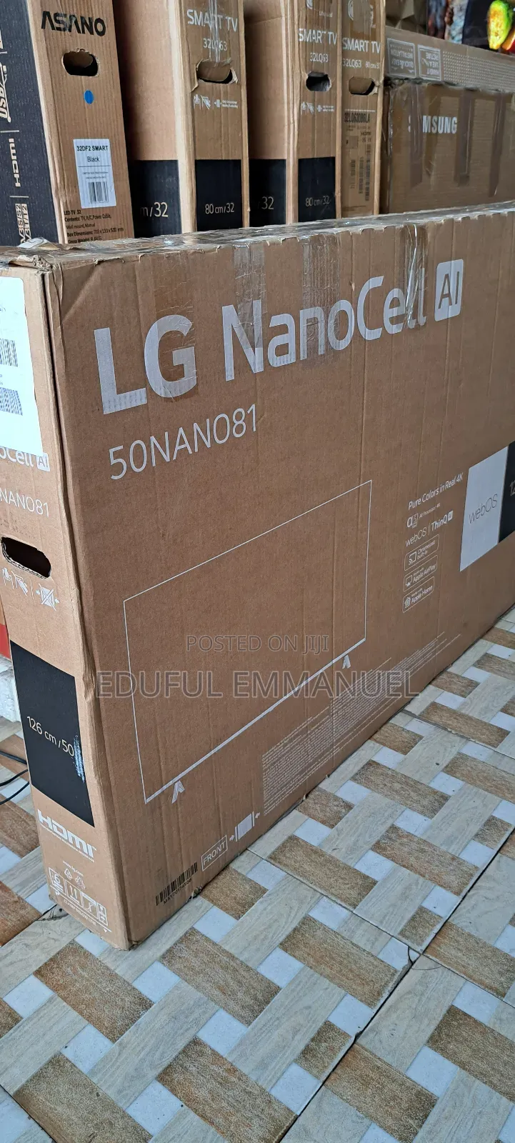 Lg 50" Nanocell Nano81t 2024 Uhd Smart HDR Apple Airplay