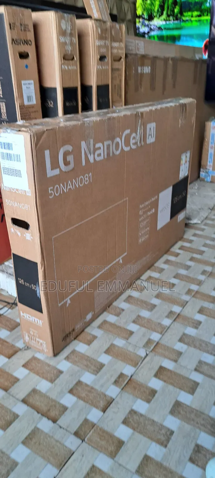 Lg 50" Nanocell Nano81t 2024 Uhd Smart HDR Apple Airplay