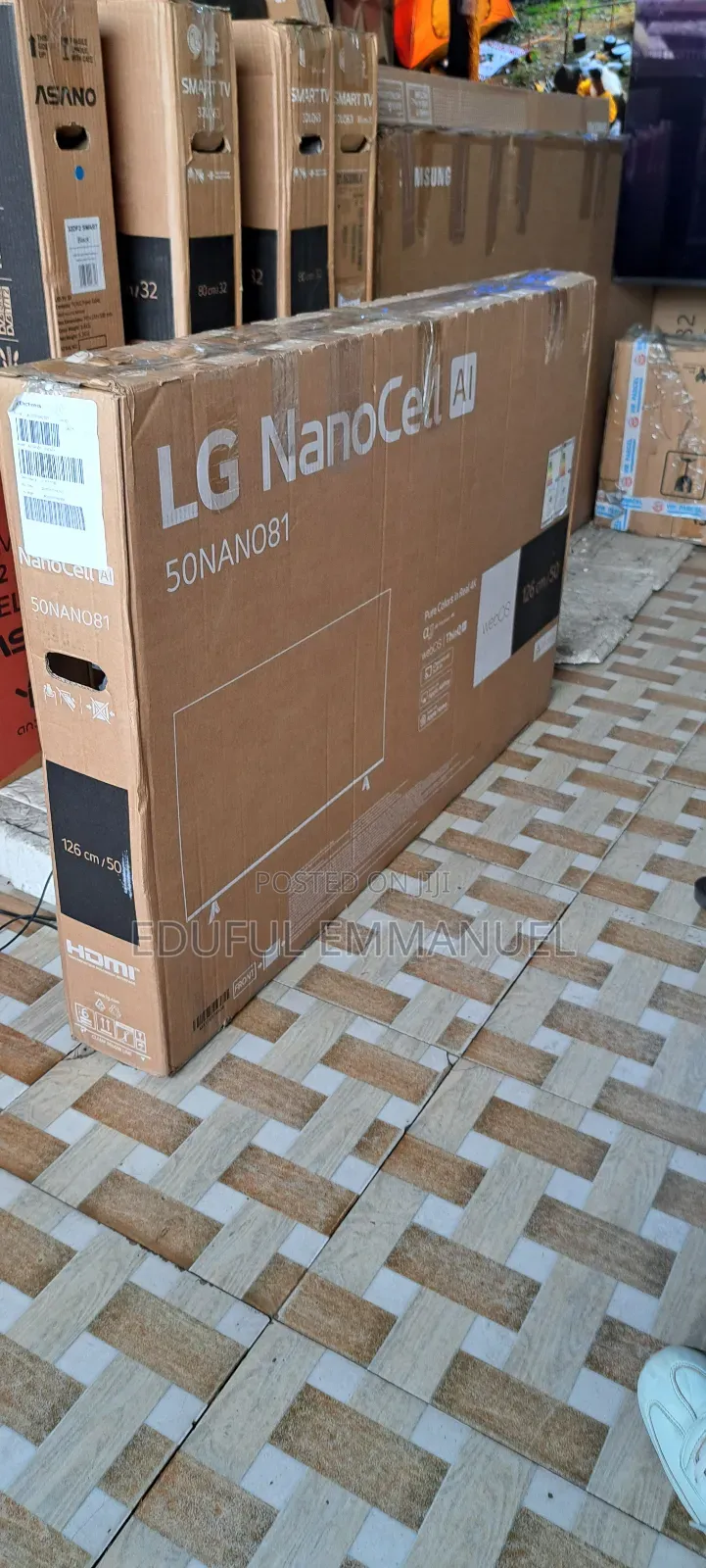 Lg 50" Nanocell Nano81t 2024 Uhd Smart HDR Apple Airplay