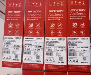 Hikvision 8ch DVR /5mp With 2way Audio Acusense All on 1 DVR