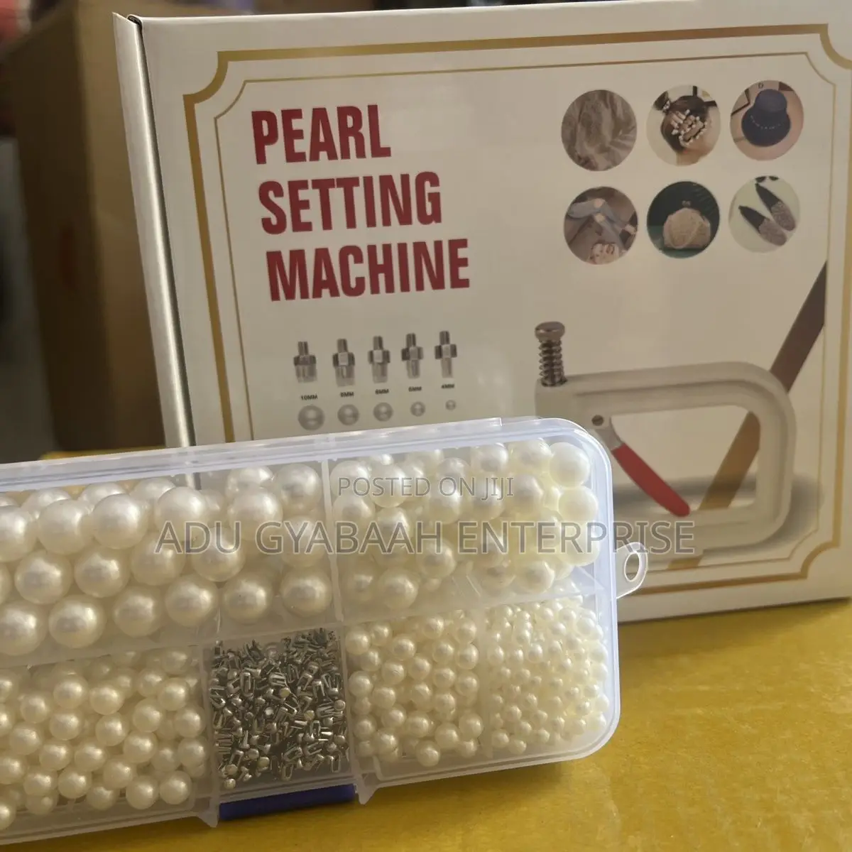 Pearl/Rhinestone Setting Machine
