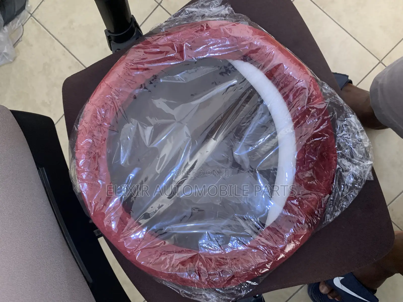 2025 Fluffy Steering Wheel Covers Wine Color