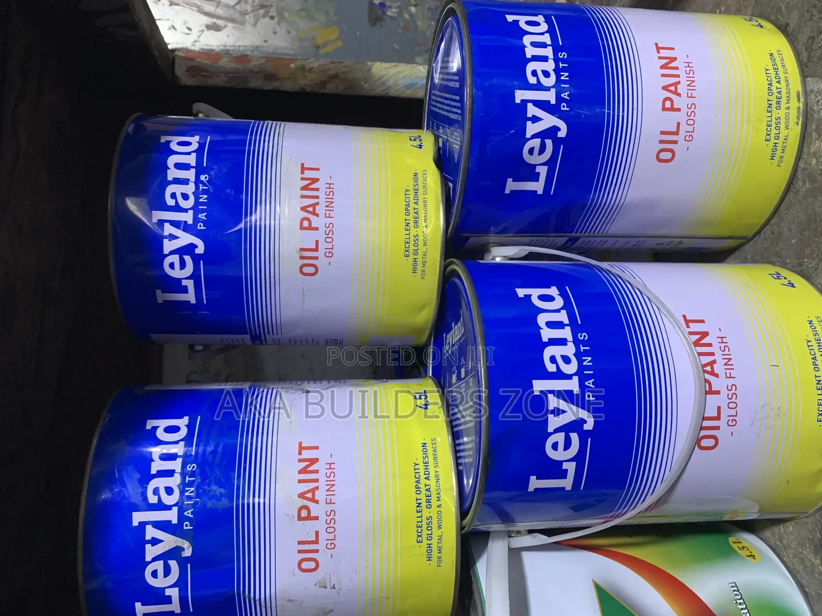 Leylac/Leyland Oil Paints