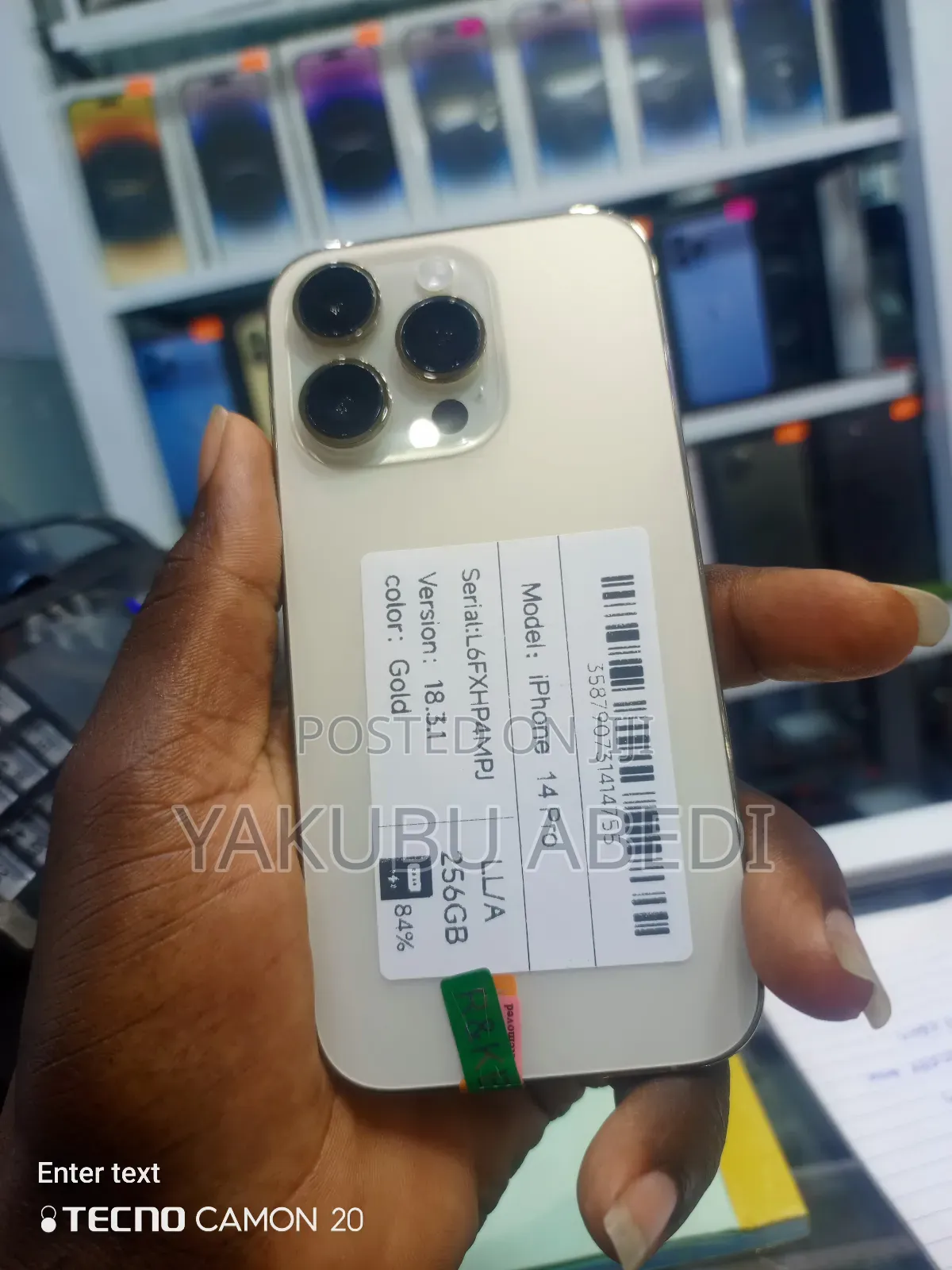 Apple iPhone 14 Pro 256 GB Gold
