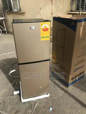 Riveting Nasco 136liters Double Door Fridge