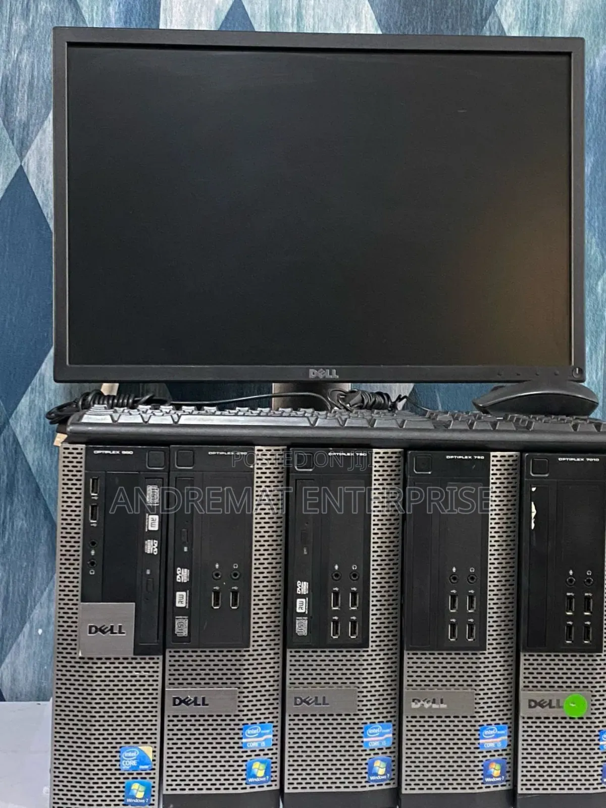 Desktop Computer Dell 8GB Intel Core I5 HDD+SSD 500GB