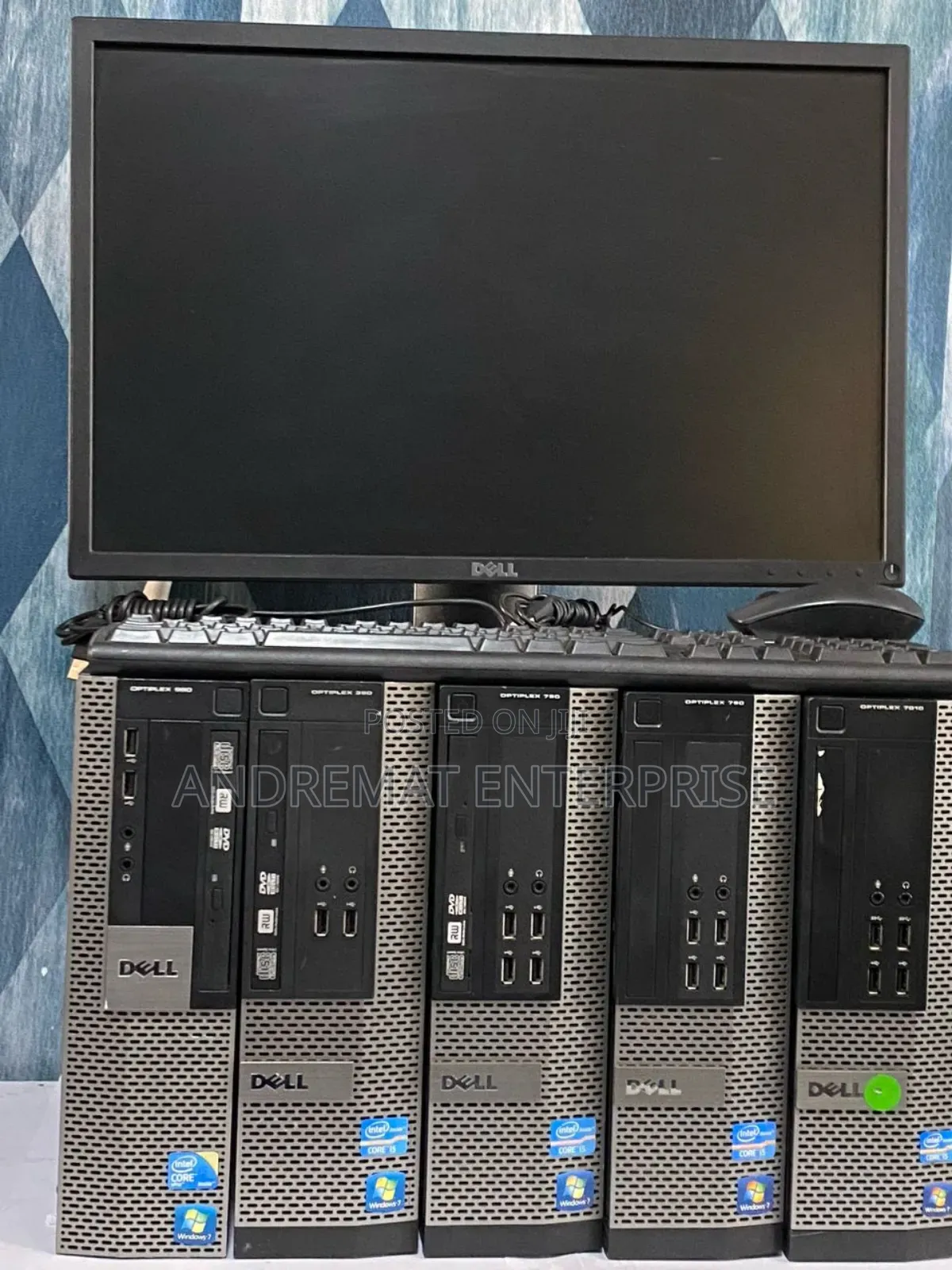 Desktop Computer Dell 8GB Intel Core I5 HDD+SSD 500GB