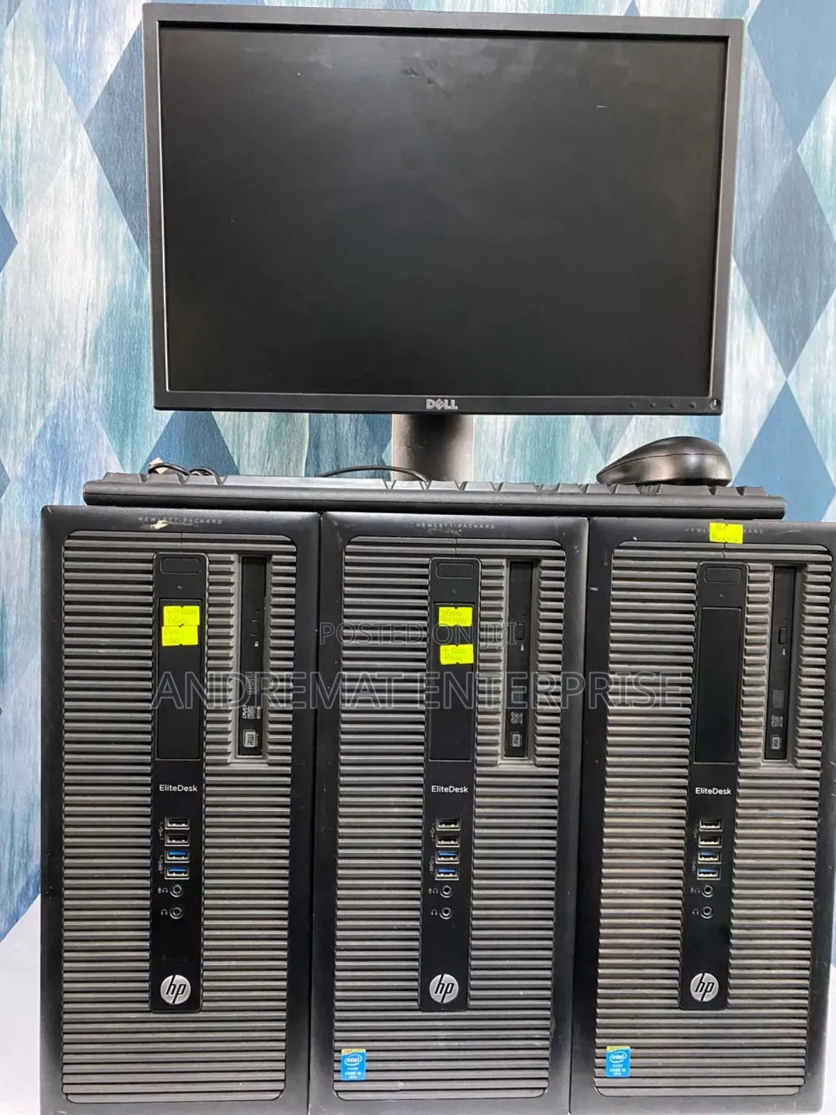 Desktop Computer Dell 8GB Intel Core I5 HDD+SSD 500GB