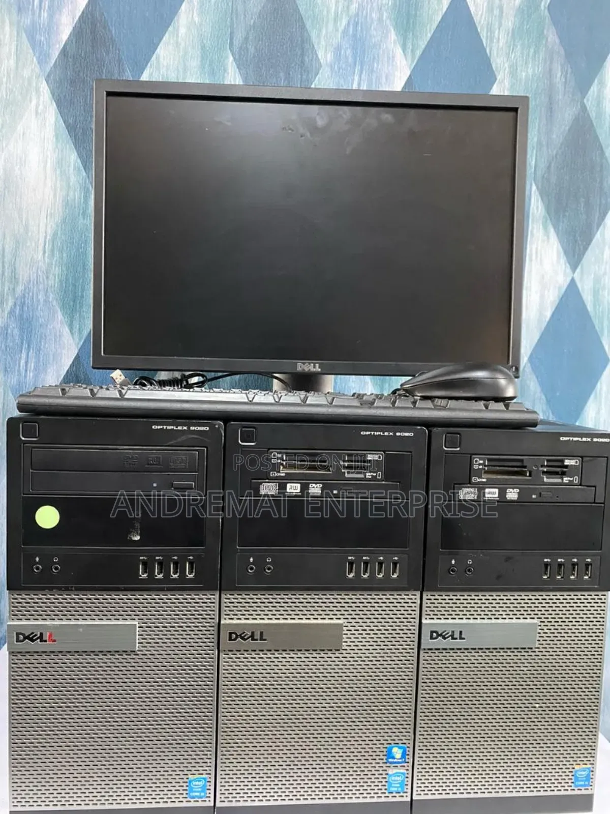 Desktop Computer Dell 8GB Intel Core I5 HDD+SSD 500GB