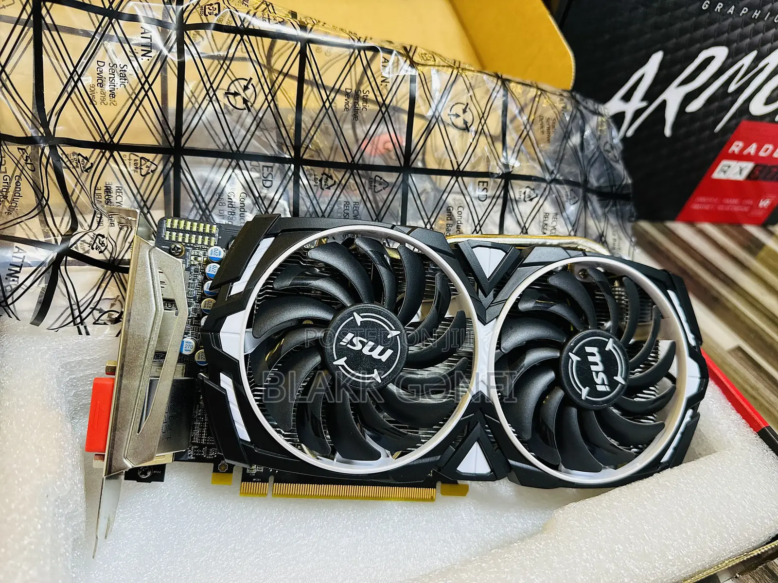 Msi Armor Rx 570 4gb Cards [Original]