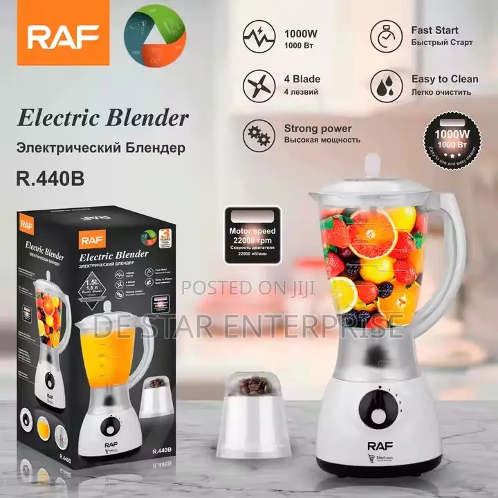Raf 2 in 1 Blender for Home Use