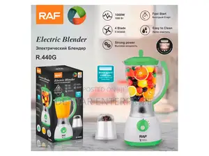 Raf Plastic 2 in 1 Blender