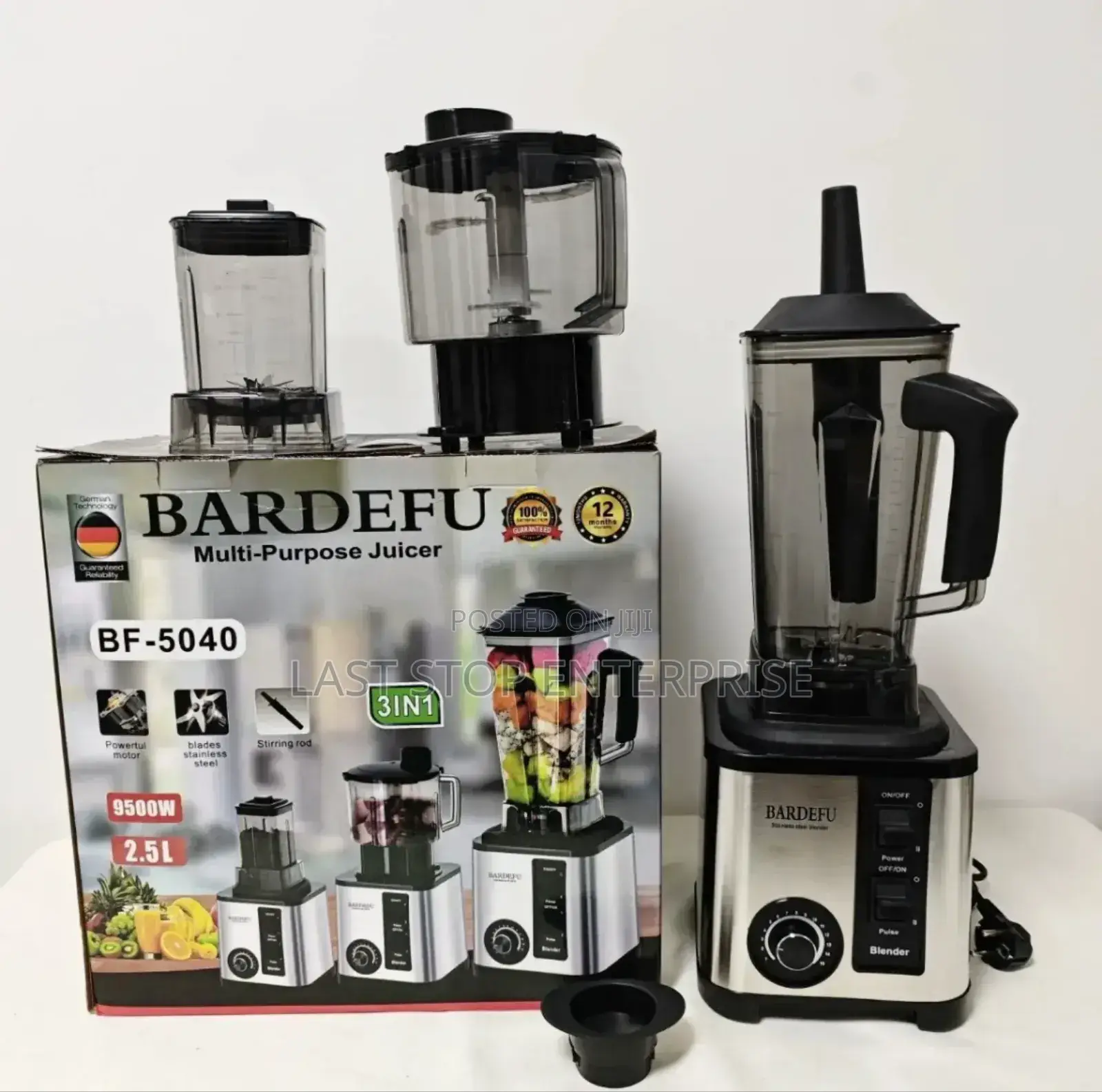 Multipurpose 3 in 1 Blender