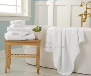 Welhome 100% Cotton 6-Piece Towel Set