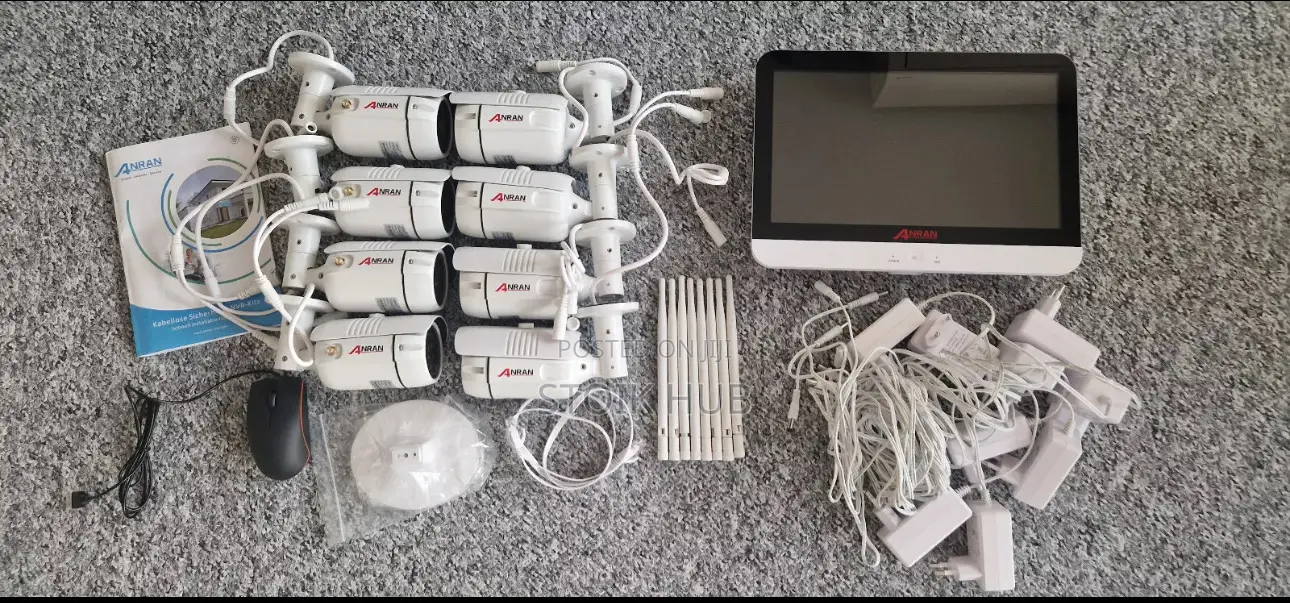 Anran K9608e-12w 8ch Wlan With 8x1920p Including Touch Screen Monitor