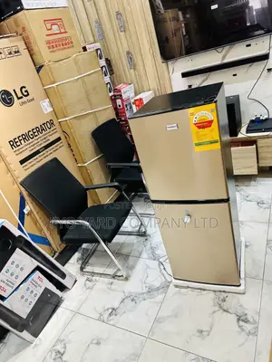 Available Now at Store Nasco Double Door Fridge Gold