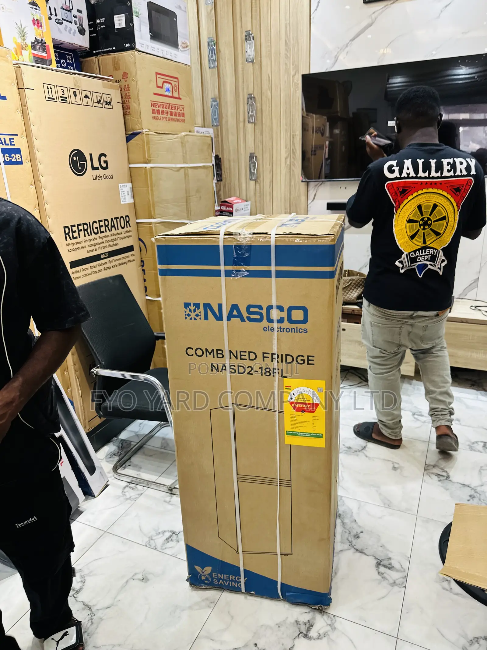 Call and Order for Nasco Nasd2-18fl Double Door Fridge